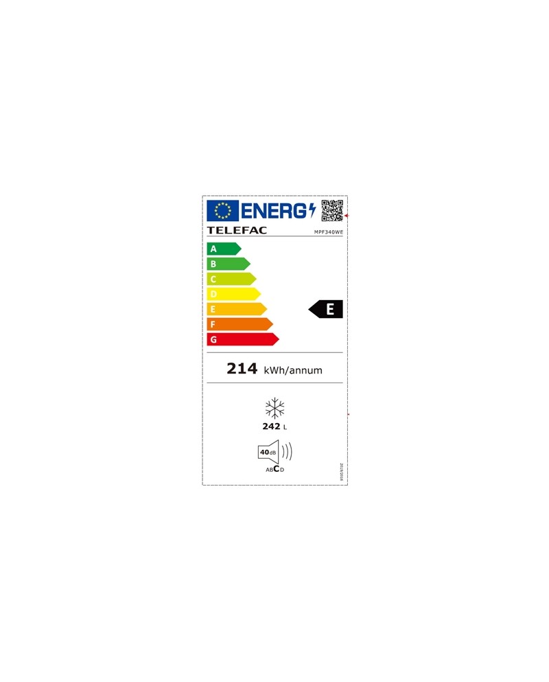 TELEFAC ARCA VERTICAL 242LT 1700X600X600 BRANCO (E) #1 - MPF340WE