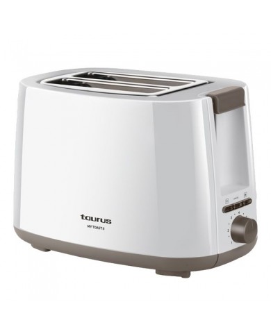 TAURUS TORRADEIRA 2 RANHURAS BRANCA - MYTOASTII TAURUS TORRADEIRA 2 RANHURAS BRANCA - MYTOASTII
