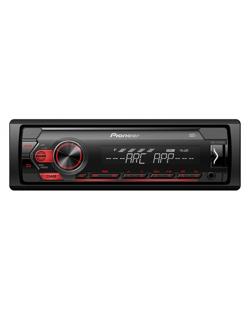PIONEER AUTO RADIO RDS USB ENTRADA AUX - MVHS120UI