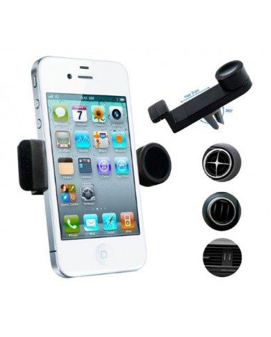 TECH FUZZION UNIVERSAL AIR VENT CAR HOLDER BLACK - CHRUNI0420BK TECH FUZZION UNIVERSAL AIR VENT CAR HOLDER BLACK - CHRUNI0420BK