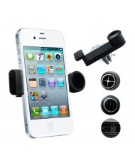 TECH FUZZION UNIVERSAL AIR VENT CAR HOLDER BLACK - CHRUNI0420BK