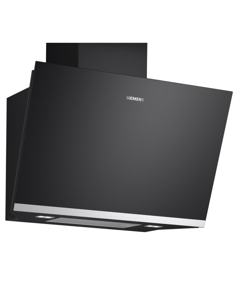 SIEMENS CHAMINE PAREDE 80CM 432/915m3/h VIDRO PRETO - LC81KAN60 SIEMENS CHAMINE PAREDE 80CM 432/915m3/h VIDRO PRETO - LC81KAN60