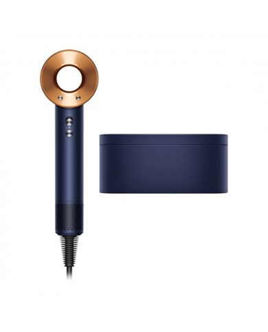 DYSON SECADOR CABELO SUPERSONIC AZUL PRUSSIA/COBRE C/ ESTOJO - HD07412 DYSON SECADOR CABELO SUPERSONIC AZUL PRUSSIA/COBRE C/ ESTOJO - HD07412