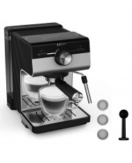 KRUPS MAQUINA CAFE EXPRESSO MANUAL 15BARES AUTHENTIC + - XP384E10