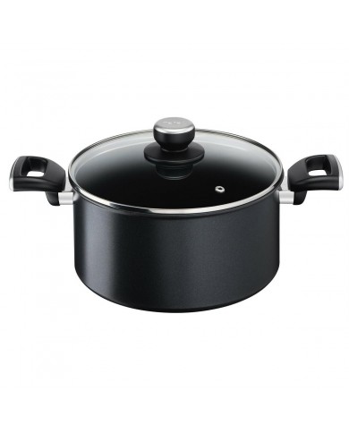 TEFAL TACHO UNLIMITED INDUÇAO 24CM 5LT +TAMPA VIDRO - G2554602