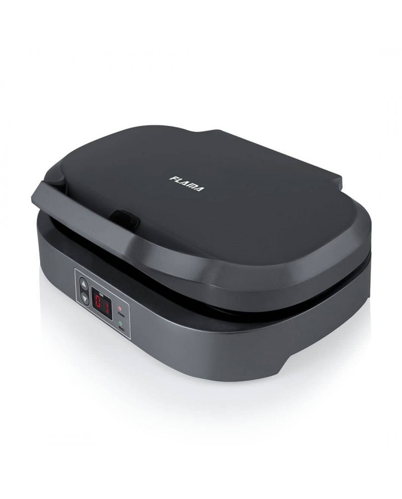 FLAMA MAQUINA DE PANQUECAS 1300W 2 CONCAVIDADES #1 - 4902FL FLAMA MAQUINA DE PANQUECAS 1300W 2 CONCAVIDADES #1 - 4902FL