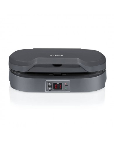 FLAMA MAQUINA DE PANQUECAS 1300W 2 CONCAVIDADES #3 - 4902FL