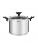 TEFAL PANELA EMOTION INDUÇAO 22CM 6,2LT +TAMPA VIDRO - E3016104