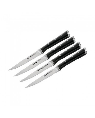 TEFAL SET 4FACAS DE CARNE 11CM ICE FORCE - K232S4PT TEFAL SET 4FACAS DE CARNE 11CM ICE FORCE - K232S4PT