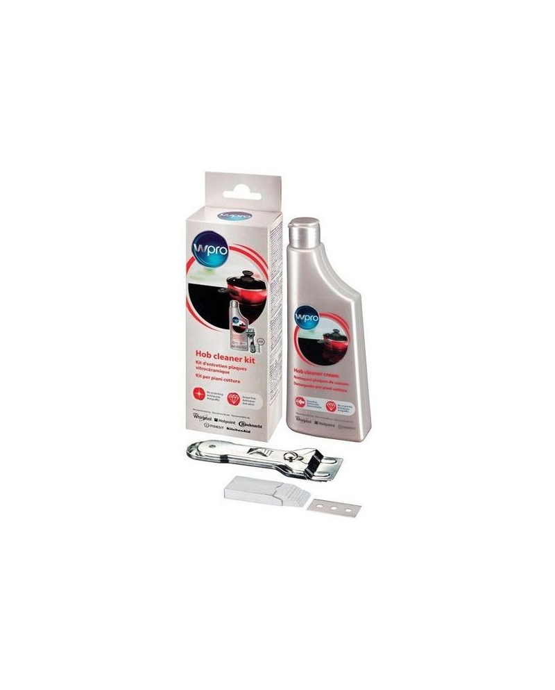 WPRO KIT LIMPEZA PARA PLACAS VITROCERAMICAS E INDUÇAO - KVC015 WPRO KIT LIMPEZA PARA PLACAS VITROCERAMICAS E INDUÇAO - KVC015