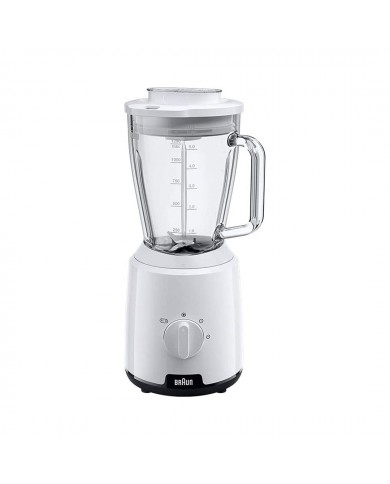 BRAUN LIQUIDIFICADORA 600W 2 VEL. + PULSE FUNÇAO PICAR GELO - JB1050WH BRAUN LIQUIDIFICADORA 600W 2 VEL. + PULSE FUNÇAO PICAR GELO - JB1050WH