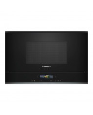 SIEMENS MICROONDAS INTEG 21LT 900W VIDRO PRETO - BF722L1B1