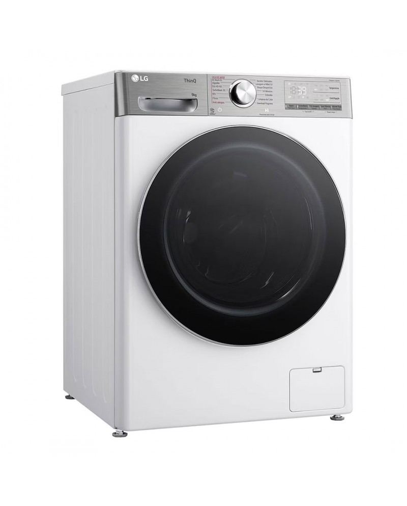 LG MAQUINA ROUPA 9KG 1400RT DD BRANCA (A) - F4WR9009A2W LG MAQUINA ROUPA 9KG 1400RT DD BRANCA (A) - F4WR9009A2W