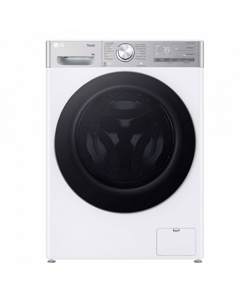LG MAQUINA ROUPA 9KG 1400RT DD BRANCA (A) #2 - F4WR9009A2W LG MAQUINA ROUPA 9KG 1400RT DD BRANCA (A) #2 - F4WR9009A2W