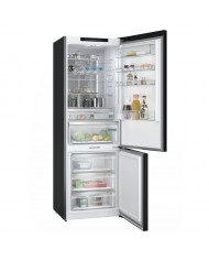 SIEMENS COMBINADO 2030X700X667MT 440LT NF VIDRO PRETO (B) - KG49NSBBF