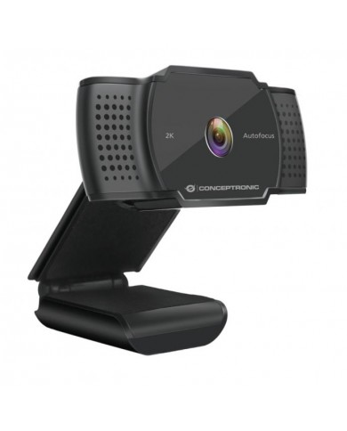 CONCEPTRONIC WEBCAM 2K SUPER HD C/FOCAGEM AUT E MICROFONE - AMDIS02B