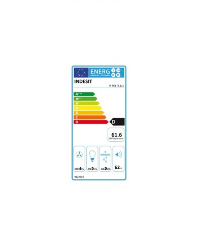 INDESIT EXAUSTOR 60CM MAX 240M3/H INOX D - H461IX11 INDESIT EXAUSTOR 60CM MAX 240M3/H INOX D - H461IX11