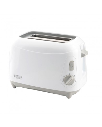 HAEGER TORRADEIRA 900W 2 RANHURAS BRANCA - TO900005A HAEGER TORRADEIRA 900W 2 RANHURAS BRANCA - TO900005A