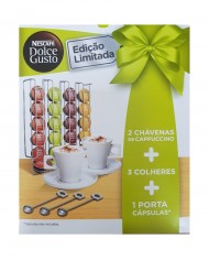 DOLCE GUSTO KIT CAPPUCCINO 1SUPORTE+2CHAVENAS+3COLHERES - 7613034646781 DOLCE GUSTO KIT CAPPUCCINO 1SUPORTE+2CHAVENAS+3COLHERES - 7613034646781