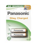 PANASONIC PILHAS RECARREGAVEIS AA/P6 1000MHA BLISTER 2 PILHA - HHR3LVE2BP PANASONIC PILHAS RECARREGAVEIS AA/P6 1000MHA BLISTER 2 PILHA - HHR3LVE2BP