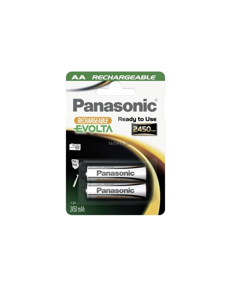PANASONIC PILHAS RECARREGAVEIS AA/P6 2450MHA BLISTER 2 PILH - HHR3XXE2BC