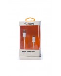 TECH FUZZION MICRO USB CABLE WH - ACECAB6001WH