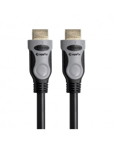 NAPOFIX CABO HDMI V1.4 M-M 1,8MT BASIC GOLD PLATED - NPX2012F