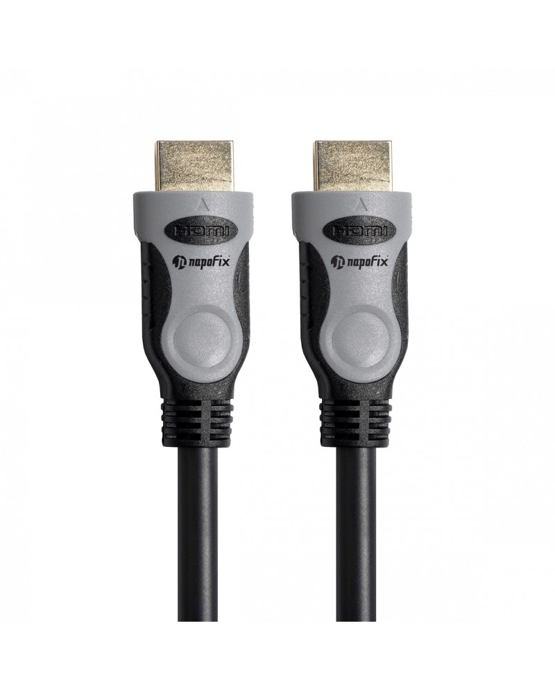 NAPOFIX CABO HDMI V1.4 M-M 1,8MT BASIC GOLD PLATED - NPX2012F