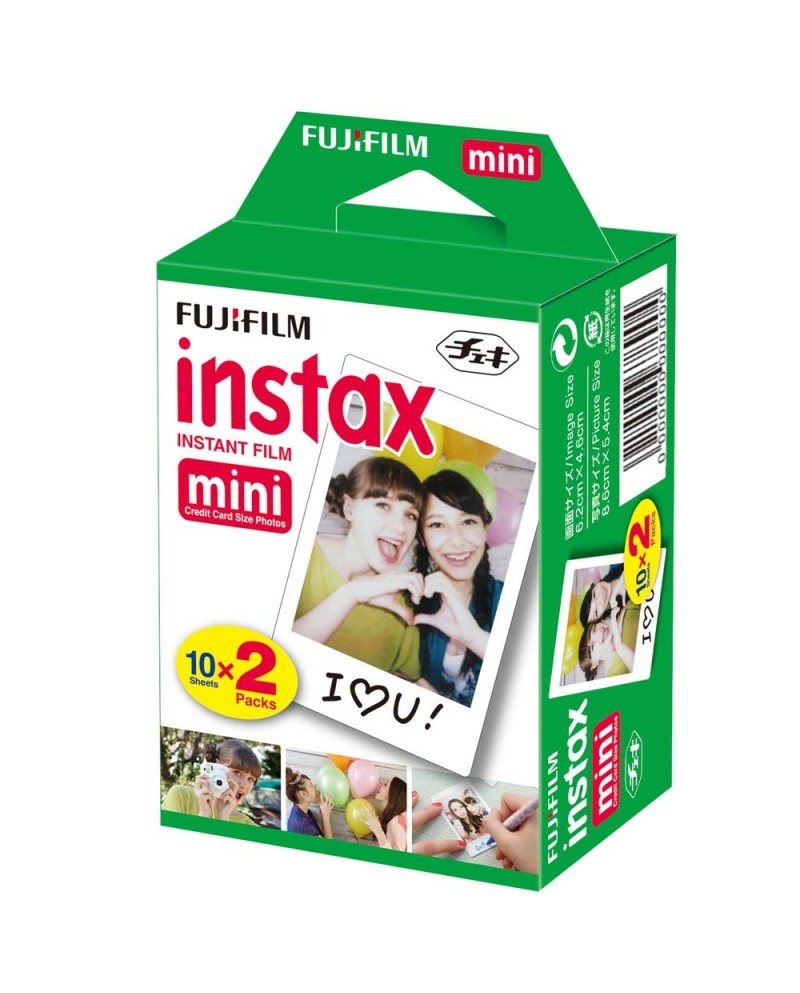 FUJIFILM PAPEL FOTOS PARA INSTAX MINI 2PK X 10FOLHAS - INSTAXMINIFOTOS