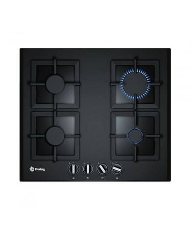 BALAY PLACA VITRO 60CM 4GAS C/ISQUEIRO - 3ETG664HB BALAY PLACA VITRO 60CM 4GAS C/ISQUEIRO - 3ETG664HB