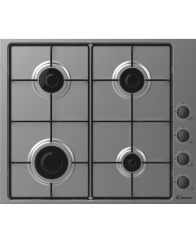 CANDY PLACA 4 GAS INOX C/ ISQUEIRO NAT - CHW6LBX4U2 CANDY PLACA 4 GAS INOX C/ ISQUEIRO NAT - CHW6LBX4U2