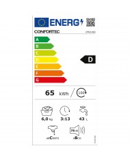 CONFORTEC MAQUINA ROUPA 6KG 1000RT BRANCA (D) #1 - CF6210D