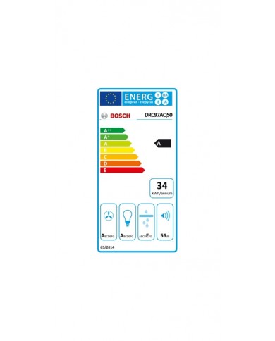 BOSCH EXAUSTOR TETO 90X50CMS 458/798M3/H A - DRC97AQ50 BOSCH EXAUSTOR TETO 90X50CMS 458/798M3/H A - DRC97AQ50