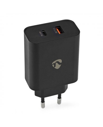 NEDIS CARREGADOR DE PAREDE RAPIDO 65W - WCPD65W130BK NEDIS CARREGADOR DE PAREDE RAPIDO 65W - WCPD65W130BK