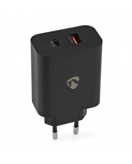 NEDIS CARREGADOR DE PAREDE RAPIDO 65W - WCPD65W130BK