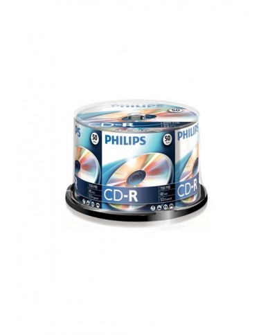 PHILIPS CD-R 80MIN 700MB 52x SP (50) - CR7D5NB50 PHILIPS CD-R 80MIN 700MB 52x SP (50) - CR7D5NB50