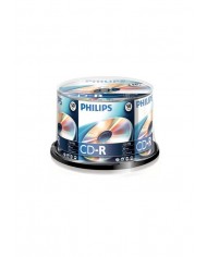 PHILIPS CD-R 80MIN 700MB 52x SP (50) - CR7D5NB50