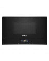 SIEMENS MICROONDAS INTEG 21LT GRILL VIDRO PRETO - BE732L1B1