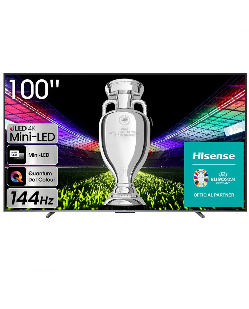 HISENSE LED 100"4K UHD SMART TV 4HDMI 2USB (F) - 100U7KQ HISENSE LED 100"4K UHD SMART TV 4HDMI 2USB (F) - 100U7KQ