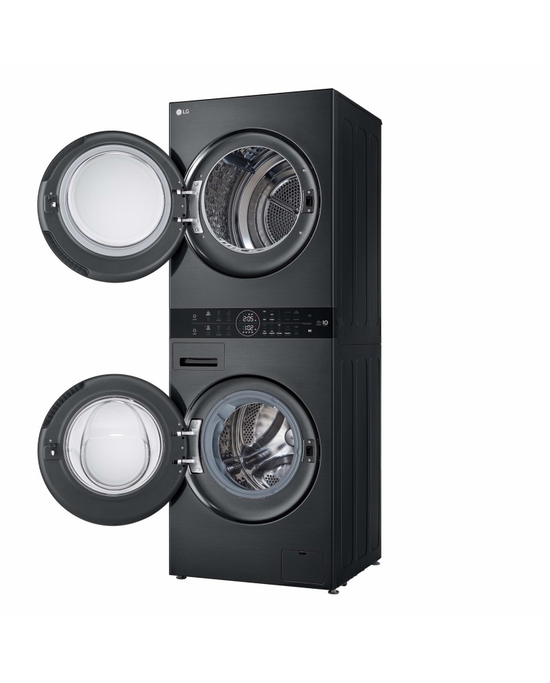 LG MAQUINA LAVAR 12KG E SECAR 10KG 1400RT AIDD STEAM INOX(A) #11 - WT1210BBF LG MAQUINA LAVAR 12KG E SECAR 10KG 1400RT AIDD STEAM INOX(A) #11 - WT1210BBF