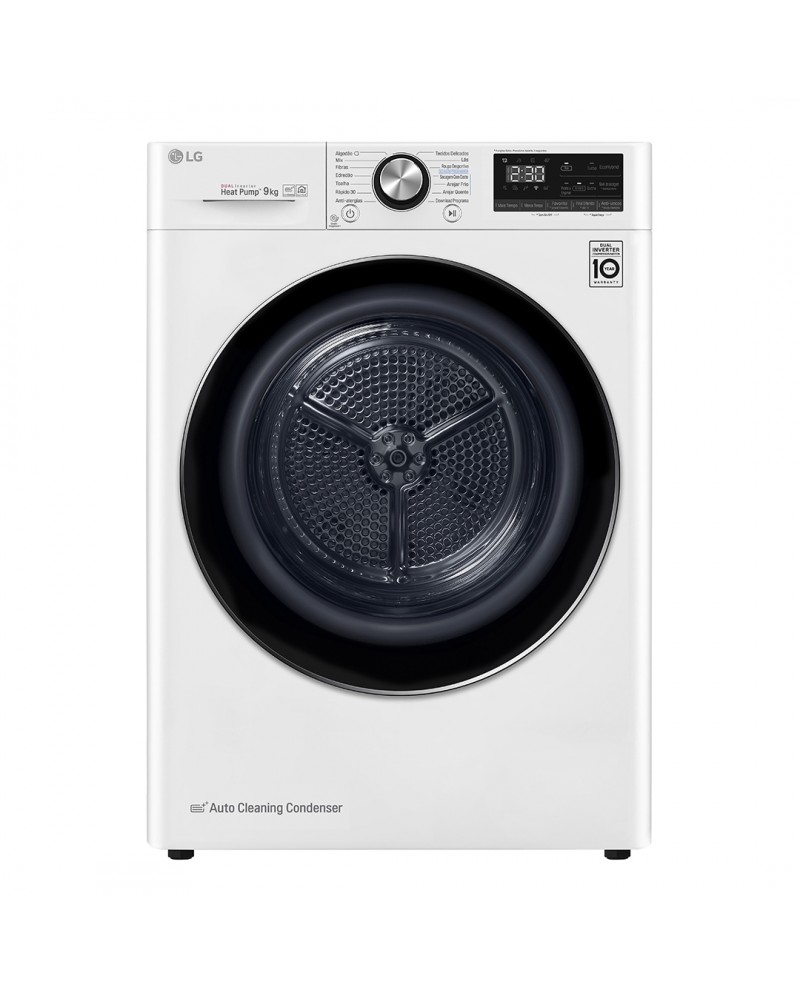 LG SECADOR ROUPA 9KG CONDENSAÇAO BOMBA CALOR A+++ - RC90V9AV2W LG SECADOR ROUPA 9KG CONDENSAÇAO BOMBA CALOR A+++ - RC90V9AV2W