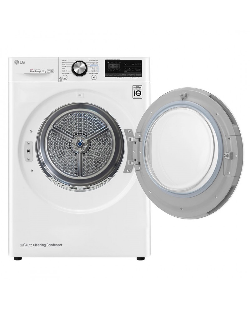 LG SECADOR ROUPA 9KG CONDENSAÇAO BOMBA CALOR A+++ #3 - RC90V9AV2W LG SECADOR ROUPA 9KG CONDENSAÇAO BOMBA CALOR A+++ #3 - RC90V9AV2W