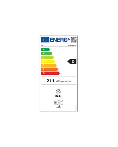 LG ARCA VERTICAL 1,86X0,595X0,60MT 324LT NF INOX (D) #5 - GFM61MBCSF LG ARCA VERTICAL 1,86X0,595X0,60MT 324LT NF INOX (D) #5 - GFM61MBCSF
