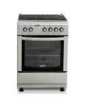 HAEGER FOGAO 4 VITRO FORNO 64LT MULTIF 60X60CMS INOX A - GCSV6016A