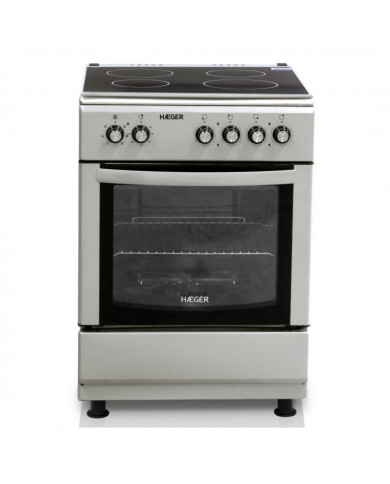 HAEGER FOGAO 4 VITRO FORNO 64LT MULTIF 60X60CMS INOX A - GCSV6016A HAEGER FOGAO 4 VITRO FORNO 64LT MULTIF 60X60CMS INOX A - GCSV6016A