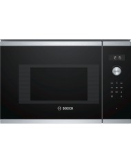 BOSCH MICROONDAS INTEG 20LT 800W ABERT À ESQ INOX/PRETO - BFL524MS0