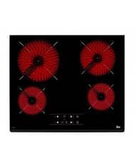 TEKA PLACA VITROCERAMICA 4 FOCOS ARO METALICO SLIM - TT6415 TEKA PLACA VITROCERAMICA 4 FOCOS ARO METALICO SLIM - TT6415