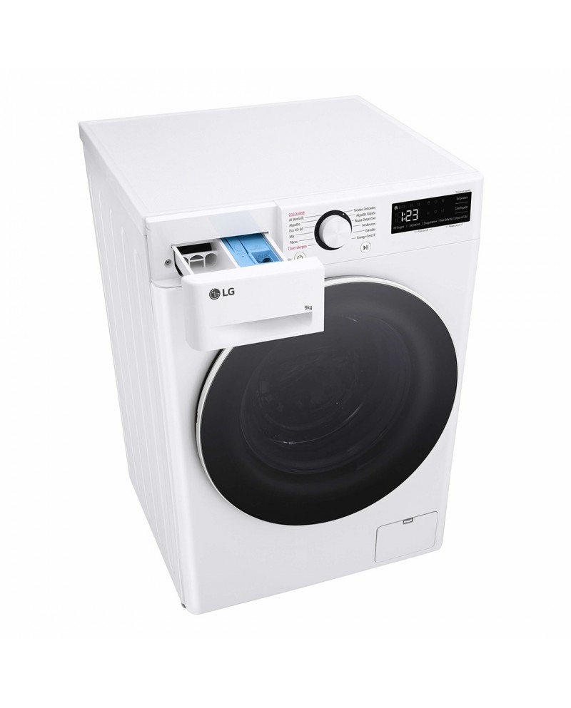LG MAQUINA ROUPA 9KG 120RT AI DD STEAM (A) #5 - F2WR5S9S0W LG MAQUINA ROUPA 9KG 120RT AI DD STEAM (A) #5 - F2WR5S9S0W