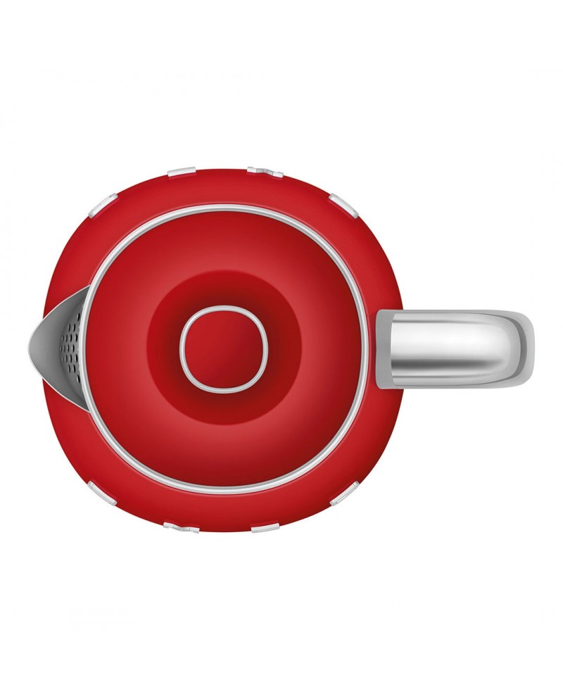 SMEG CHALEIRA MINI 0.8LT SERIE ANNI 50 VERMELHA #8 - KLF05RDEU