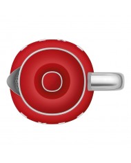 SMEG CHALEIRA MINI 0.8LT SERIE ANNI 50 VERMELHA #8 - KLF05RDEU